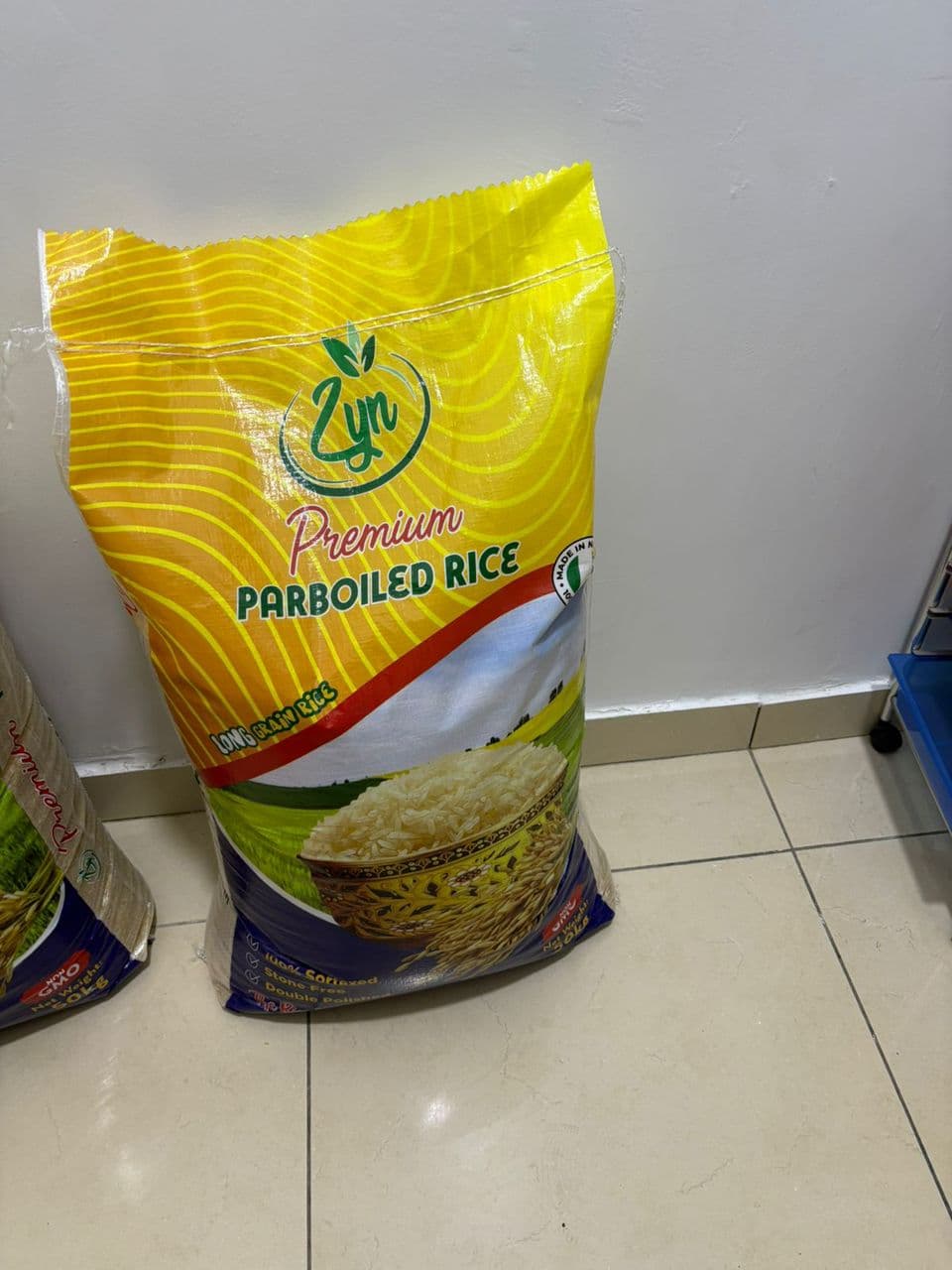 Zyn parboiled Rice 50kg